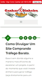 Mobile Screenshot of ganhardinheiro-online.com