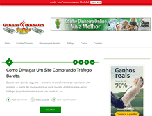 Tablet Screenshot of ganhardinheiro-online.com